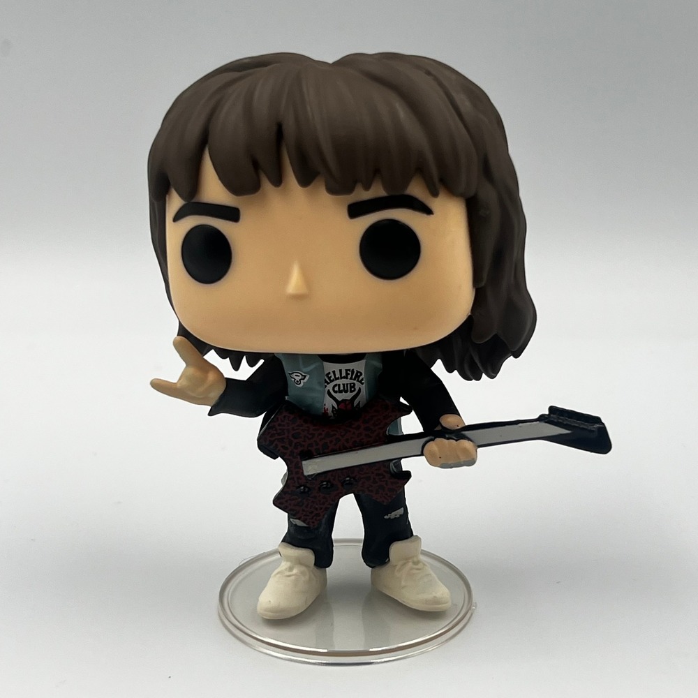 Funko Pop Stranger Things Eddie Munson with Guitar 1250 Vinyl Figure Netflix